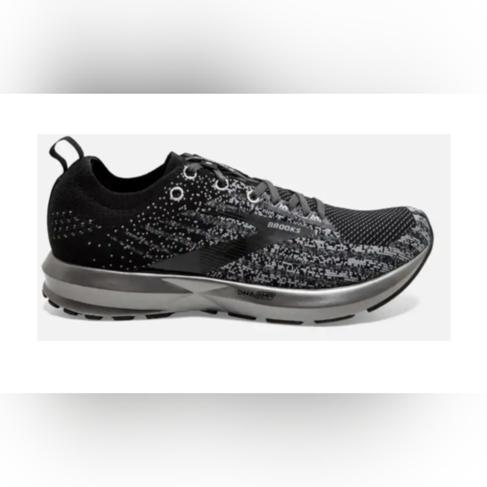 Brooks Levitate 3 DNA AMP Black Gray Women's Size 8 Running Shoes 1203001B047